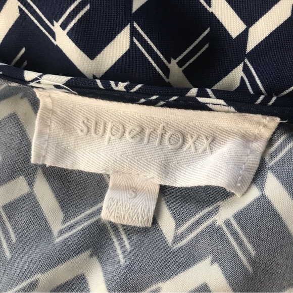 Superfoxx Handkerchief Faux Wrap Dress - Picture 10 of 10